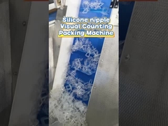 Máquina de embalaje de conteo visual de alta velocidad para pezones de silicona