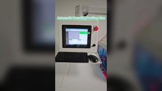 Línea que embala de la cuenta automática