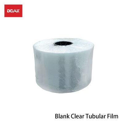 Buen precio Envasado de máquinas de consumo 200-350 mm Película de tubo transparente en blanco Película de tubo blanco lechoso de una sola cara. en línea
